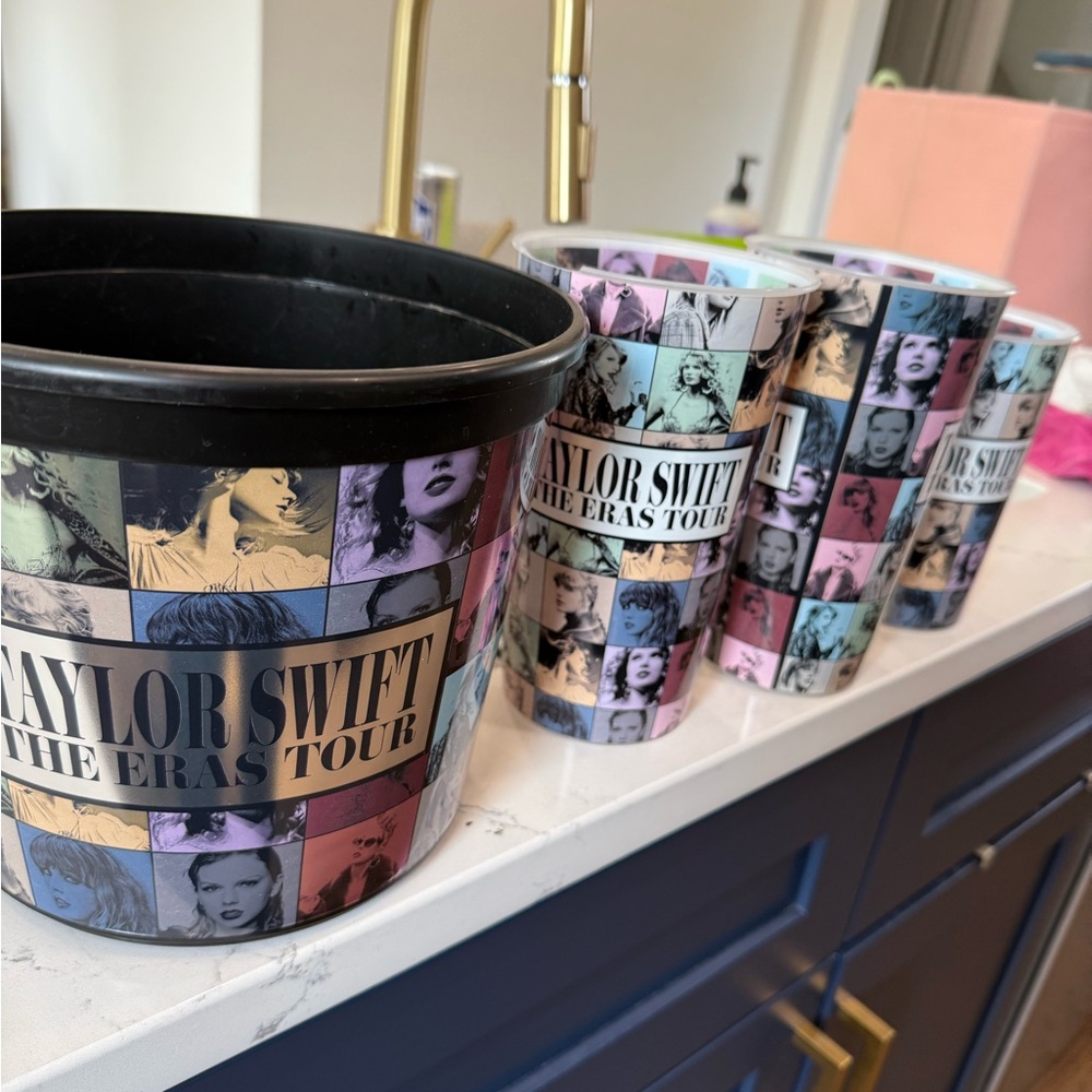 Taylor Swift The Eras Tour Cups and Bucket
